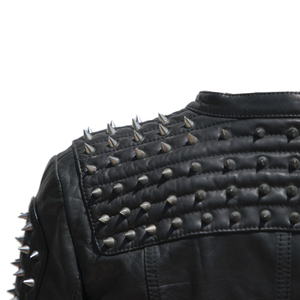 Vente en gros Veste de motard en cuir à col montant pour femmes de haute qualité fabrication professionnelle à la mode pour l'hiver - Product Image 4