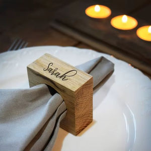 Crear servilleteros de madera únicos y de tendencia de alta calidad para servilleteros de mesa hechos a mano al por mayor agrega un toque de elegancia - Product Image 1