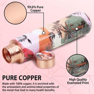Pure Copper Custom <b>Bottles</b> in Bulk-Eco-Friendly <b>Vintage</b> Design Anti-Corrosion Coating for Adults International Bulk Export - Product Image 3