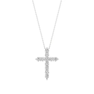 Timeless Faith Diamond Cross Pendant Necklace - Product Image 4