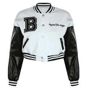 Último Diseño de Logotipo, Sudadera Casual para Hombre y Mujer, Cuello Cuadrado, Cierre de Cremallera, Estampado Puff, Estilo Universitario, Temporada de Invierno, 100% - Product Image 4