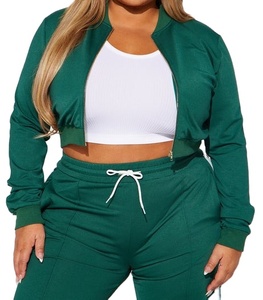 Nouvel ensemble décontracté deux pièces pour femme avec logo personnalisé, short en toile unie au-dessus du genou, 100 % coton, vêtement de sport écologique, collection été 2026 - Product Image 3