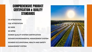 โมดูลเซลล์ PERC ชนิดผลึกเดี่ยวประสิทธิภาพสูง535W ถึง555W ช่วง P-Type ครึ่งเซลล์ - Product Image 6