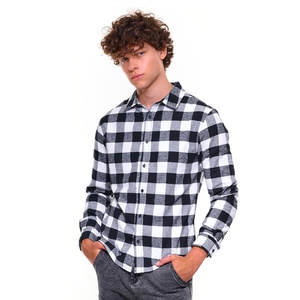 Chemises pour hommes 100% coton, chemises en flanelle pour hommes, nouvelle arrivée 2024, design haut de gamme, chemises en flanelle pour hommes, service OEM - Product Image 4