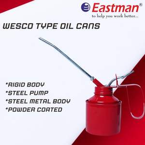 Bidon d'huile E-2072 Wesco Outil à main OEM personnalisable pour usage mécanique et industriel importé par Eastman Brand en Inde - Product Image 2