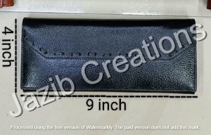 Tiding Custom Unisex Long Biker Wallet European Tan Cow Buffalo Real Leather con cierre de botón Forro de poliéster - Product Image 6