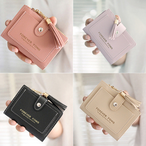 Cartera de cuero delgada con logotipo personalizado RFID para mujer, diseño minimalista con bolsillo para monedas, lote de existencias a granel, proveedor mayorista de Bangladesh - Product Image 6