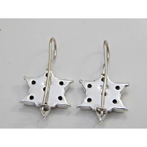 Boucles d'oreilles en argent sterling 925 faites à la main en onyx vert floral bijoux de mariage vert naturel avec or cadeau parfait pour elle - Product Image 4