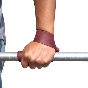 Correas de levantamiento de pesas de cuero de agarre pesado para equipo de gimnasio - Product Image 6