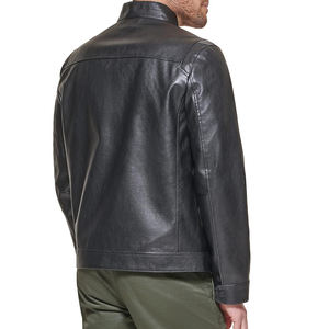 Chaqueta de cuero de alta calidad de nuevo estilo para hombre 2025 nueva llegada último diseño precio bajo chaquetas de cuero para hombre - Product Image 6