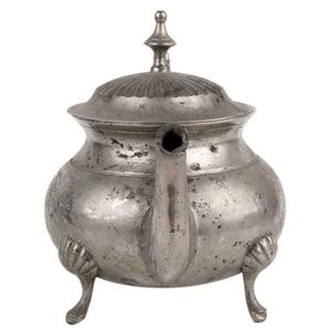 กาน้ำชาทองเหลืองชุบเงินแบบใหม่สำหรับใช้ในบ้านกาต้มน้ำชาชุบเงินบริสุทธิ์สำหรับเสิร์ฟชา - Product Image 2