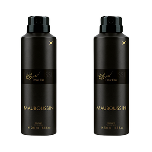 Mauboussin 2 x 200 ml Elixir pour Femme Déodorant & Anti-transpirant - Product Image 1