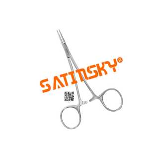 Pinzas Satinsky de 10 CM, Instrumentos de Microcirugía de Acero Inoxidable, Ergonómicas, Manuales, Certificación CE Clase III, Garantía de 3 Años - Product Image 4