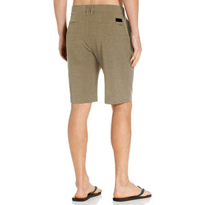 Shorts d'entraînement et de fitness pour hommes, double couche, personnalisables par sublimation, respirants, séchage rapide, taille élastique, en toile, avec fentes latérales - Product Image 4