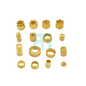 Insertos de latón industriales duraderos, componentes roscados antioxidantes para uso duradero en proyectos industriales y de ingeniería pesada - Product Image 4