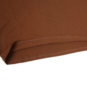 T-shirts pour hommes tendance, 100% coton, col rond, manches courtes, avec couleurs contrastées, qualité supérieure, 100% coton - Product Image 5