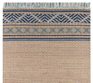 Nature4uhome Geometric <b>Jute</b> Indoor <b>Rug</b> for Living Room Kitchen Handmade Woven Non-Slip PET Friendly Ivory - Product Image 3