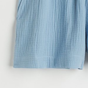 OEM ODM ชุดกีฬาแฟชั่นฤดูร้อนกางเกงขาสั้นสำหรับเล่นฟิตเนสช่วยป้องกันการเดินวิ่งระบายอากาศได้ดีมีปุ่ม/เข็มขัด - Product Image 5