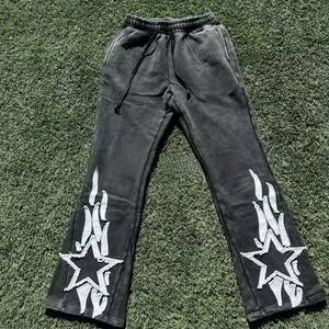 Survêtement évasé sur mesure pour hommes, survêtement évasé cousu personnalisé, tenue décontracté, anti-rides, respirant, confortable, survêtements évasés pour hommes - Product Image 6