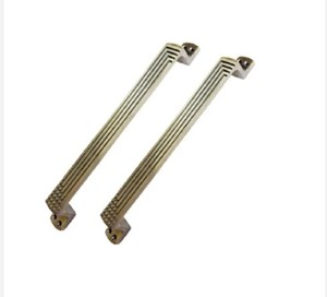 Poignée de porte principale en aluminium et bois pour la maison, l'hôtel et le bureau - Product Image 2