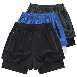 Spandex & Polyester Material Made Men Compression Shorts Gym Fitness Workout Clothing Men Compression Shorts - Product Image 1