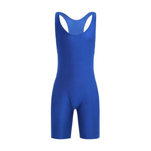 เครื่องแบบเยาวชนชายหญิงหญิงเสื้อกล้ามมวยปล้ำออกแบบได้ตามต้องการ - Product Image 3