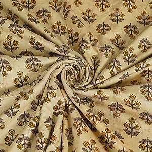 Handmade Plant Floral Print Cotton Double Bed Dohar for Home & Hotels (SHKR1018) - Product Image 5