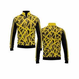 Chaqueta de entrenamiento personalizada con media cremallera para hombres y mujeres, ropa deportiva juvenil, jersey de equipo de secado rápido - Product Image 6