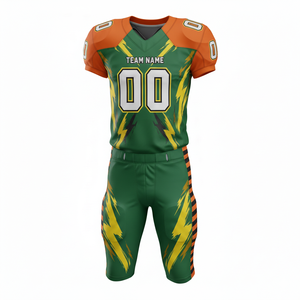 Ensemble de maillot et de pantalon de football américain personnalisé sublimé - Product Image 5