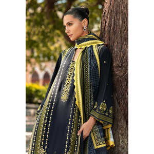 Conjunto de Traje de Lino Khaddar de 3 Piezas para Mujer con Dupatta Estampado Digital SC-52003 - Product Image 3