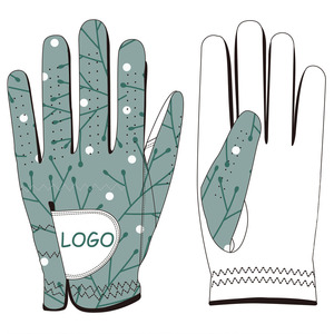 Gants de golf les plus vendus Gants de golf Cabretta Gants de golf sur mesure Logo personnalisé Prix de gros Gant de golf en couleurs unies - Product Image 5