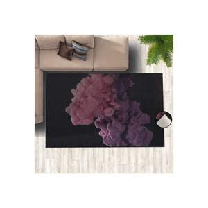 Tapis en polyester imprimé numérique avec motif de masque figuré Tapis de salon rectangulaire pour la décoration de la chambre à coucher à usage domestique - Product Image 3
