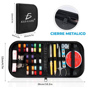 Kit da Cucito Portatile Mini, Compagno di Viaggio per Cucito a Mano a Casa e in Movimento, Realizzato in Plastica Resistente - Product Image 3