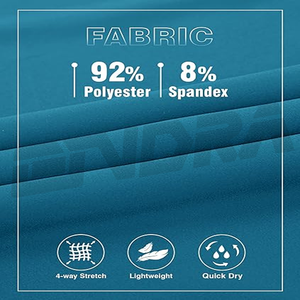 กางเกงกีฬาแห้งเร็วน้ำหนักเบาสำหรับผู้ชายสร้างขึ้นสำหรับกีฬากลางแจ้งที่มีการออกแบบระบายอากาศบางพร้อมกระเป๋าที่ปลอดภัย - Product Image 5