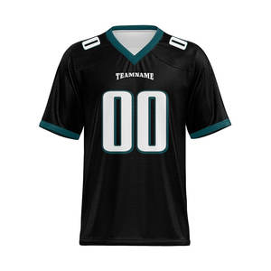 Ensemble de maillots de football personnalisés pour hommes et jeunes avec nom et numéro Chemises d'entraînement cousues et imprimées grande taille Service OEM disponible - Product Image 6