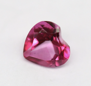 Topaze rose naturelle en forme de cœur, pierre précieuse facettée, vente en gros, prix de gros du fabricant, prix d'usine de bijouterie - Product Image 2