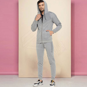 Conjuntos Deportivos Personalizados para Fútbol, Ropa Deportiva para Hombre de 2 Piezas con Cierre, Joggers de Tallas Regulares y Grandes, Transpirables y Ecológicos de Algodón - Product Image 1