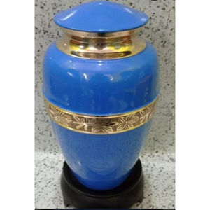 Made of Solid Metal Brass Matt Finishes Cremation Urns for Funeral Human Ashes Extra <b>Large</b> Adult Cremation Urn in Low Price - Product Image 5