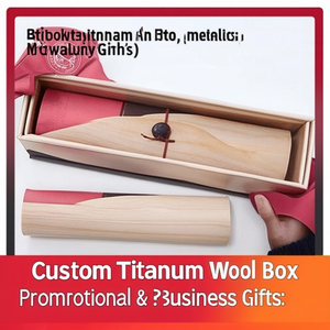 Scatola in Legno e Titanio Personalizzata per Regali Promozionali e Aziendali - Product Image 3