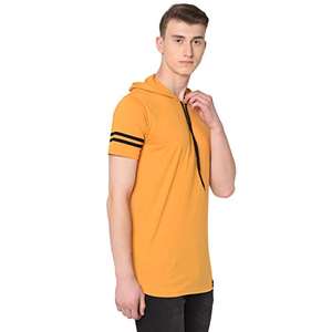 Camiseta de secado rápido con capucha Hombres Casual Logotipo personalizado Camisetas con capucha Venta al por mayor Hombres en blanco con capucha - Product Image 6