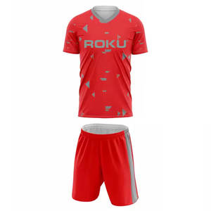 ชุดยูนิฟอร์มฮ็อกกี้น้ำแข็งของผู้ชายผ้าโพลีเอสเตอร์เป็นมิตรต่อสิ่งแวดล้อมป้องกันแบคทีเรียผลิต100% โรงงาน - Product Image 1