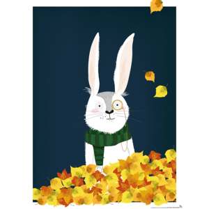 Modern Style 3-Piece Paper <b>Poster</b> Set for Children's Room 30 X 40 cm Forest Design - Product Image 2