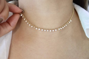 ผู้ส่งออกอินเดีย สร้อยคอจี้เพชรออกแบบเองสำหรับผู้หญิง ใช้เป็นของขวัญหรือในโอกาสวันครบรอบและงานหมั้น มีจำหน่ายในราคาที่ดี - Product Image 6