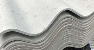 Tôle de toit ondulée sans amiante de style industriel nouvelle technologie de fibre de PVA panneaux extérieurs de ciment de fibre pour l'atelier du Vietnam - Product Image 4