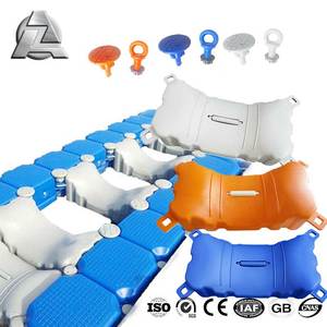 Kits de plate-forme d'eau standard Pontons flottants modulaires <span class=keywords><strong>en</strong></span> plastique Bateaux de <span class=keywords><strong>ponton</strong></span> de mer à vendre - Product Image 6