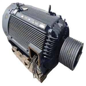 Motor Eléctrico Industrial con Carcasa Acanalada y Transmisión por Correa, Suministro al por Mayor para Equipos de Fábrica - Product Image 1