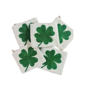 Monedero hecho a mano con cuentas de semillas de primera calidad, accesorio de moda ecológico con patrones intrincados, monedero portátil con cuentas - Product Image 6