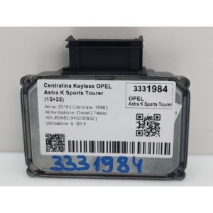 CENTRALINA KEYLESS OPEL Astra K Sports Tourer 13507664 B16DTU Diesel 1598 (15>22) - Product Image 2
