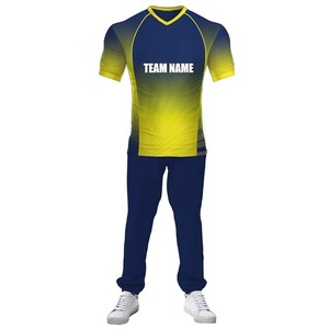 Cricket Jersey Designs Custom Team Uniforms with Sublimation Cricket Uniform <b>tShirt</b> Kit Customized Cricket Uniform - Product Image 3