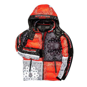 Wholesale Stylish Summer Puffer <b>Jackets</b> <b>Long</b> Warm Insulated Canvas Stand <b>Waterproof</b> Breathable Custom Printed Street Wear Casual - Product Image 2